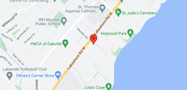 map of Lot 11 -  346-362 Lakeshore Road W